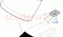 Windscreen/Inside Rear View Mirror (Halewood (UK))