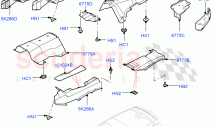 Splash And Heat Shields (Nitra Plant Build, Rear, Centre) ((V) FROMK2000001)