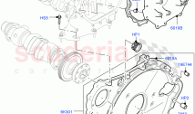 Timing Gear Covers (Solihull Plant Build) (2.0L I4 DSL HIGH DOHC AJ200, 2.0L I4 DS&hellip;