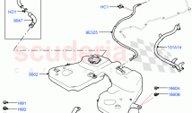 Fuel Tank & Related Parts (4.4 V8 Turbo Petrol (NC10), Fuel Tank Filler Neck - Unl&hellip;