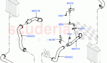 Intercooler/Air Ducts And Hoses (Air Ducts And Hoses) (4.4L DOHC DITC V8 Diesel)