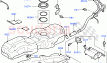 Fuel Tank & Related Parts (With 3 Vent Pipes, Vehicles With Original Fuel Tank) (A&hellip;