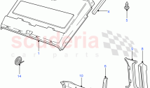 Roof Trim (Crew Cab Pick Up, 110
