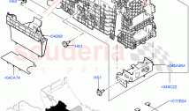 Console - Floor (Front, For Carrier Assy, Internal Components) (Standard Wheelbase&hellip;