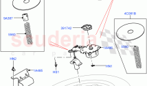 Spare Wheel Carrier (Solihull Plant Build) ((V) FROMHA000001)