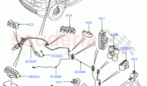 Front Brake Pipes ((V) TO9A999999)