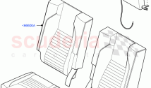 Rear Seat Covers (Luxtec Seats, Changsu (China), With 3rd Row Double Seat) ((V) FR&hellip;