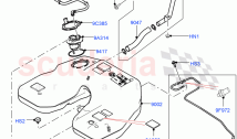 Fuel Tank & Related Parts (3.0L DOHC GDI SC V6 PETROL)