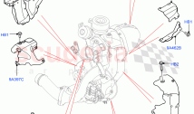 Turbocharger (Turbocharger Related Parts) (2.0L I4 DSL HIGH DOHC AJ200, Itatiaia (&hellip;