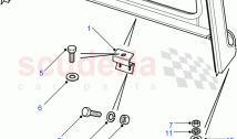 Cab Body Panel Fixings ((V) FROM7A000001)