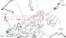 Cooling System Pipes And Hoses (2.0L I4 DSL HIGH DOHC AJ200, Less Engine Cooling S&hellip;