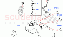 Fuel Tank & Related Parts (2.0L AJ20P4 Petrol High PTA, Halewood (UK), Pet Tank W/&hellip;