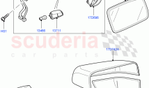 Exterior Rear View Mirror ((V) TO9A999999)