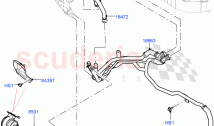 Heater Hoses (Nitra Plant Build) (3.0L AJ20D6 Diesel High, Fuel Heater W/Pk Heat W&hellip;