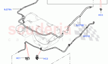Fuel Lines (Rear) (2 Door Convertible, 2.0L I4 High DOHC AJ200 Petrol, Fuel Tank F&hellip;