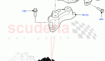 Transmission Mounting (2.0L AJ20D4 Diesel LF PTA, 6 Speed Manual Trans BG6, Halewo&hellip;