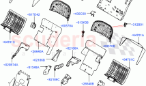 Rear Seat Back (2S AL Leather Diamond, 40/20/40 Super Slouch Rear Seat) ((V) FROMJ&hellip;
