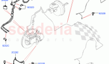 Front Brake Pipes (Nitra Plant Build) (RHD) ((V) FROMK2000001, (V) TOL2999999)