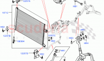 Air Conditioning Condensr/Compressr (Front) (3.0 V6 D Gen2 Twin Turbo)