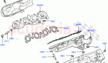 Exhaust Manifold (3.6L V8 32V DOHC EFi Diesel Lion) ((V) FROMAA000001)