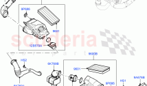 Air Cleaner (Solihull Plant Build) (3.0 V6 D Gen2 Twin Turbo) ((V) FROMKA000001)