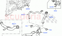 Cooling System Pipes And Hoses (Engine, Solihull Plant Build) (3.0 V6 D Gen2 Twin &hellip;