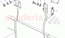 Tailboard Lower Side Hinged Striker ((V) FROM7A000001)
