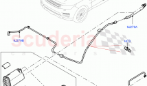 Fuel Lines (Rear) (5.0 Petrol AJ133 DOHC CDA, Pet Tank W/O Leak Det - Std Filter, &hellip;