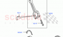 Crankshaft/Pistons And Bearings (AJ Petrol 4.4 V8 EFI (220KW))