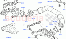 Exhaust Manifold (Lion Diesel 2.7 V6 (140KW)) ((V) TO9A999999)