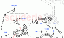 Heater Hoses (Solihull Plant Build) (2.0L I4 High DOHC AJ200 Petrol, With Ptc Heat&hellip;