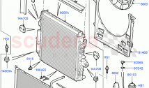 Radiator/Coolant Overflow Container (AJ Petrol 4.2 V8 Supercharged)