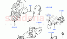 Rear Door Lock Controls ((V) TO9A999999)