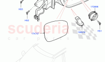 Exterior Rear View Mirror (Solihull Plant Build) ((V) FROMHA000001)