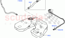 Fuel Tank & Related Parts (Nitra Plant Build) (2.0L I4 DSL HIGH DOHC AJ200) ((V) F&hellip;
