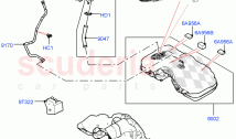 Fuel Tank & Related Parts (2.0L AJ20D4 Diesel Mid PTA, Halewood (UK), 2.0L AJ20D4 &hellip;