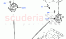 Engine Mounting (AJ Petrol 4.4 V8 EFI (220KW), AJ Petrol 4.2 V8 Supercharged) ((V)&hellip;