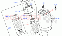 Rear Springs And Shock Absorbers (With Four Corner Air Suspension)