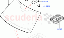 Windscreen/Inside Rear View Mirror