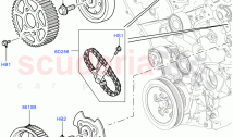 Timing Gear (Upper, Solihull Plant Build) (3.0 V6 Diesel) ((V) FROMAA000001)