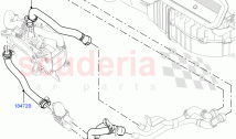 Heater Hoses (Solihull Plant Build) (3.0 V6 D Gen2 Mono Turbo, With Fuel Fired Hea&hellip;