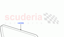 Back Window Glass (With B6 Level Armouring) ((V) FROMAA000001)