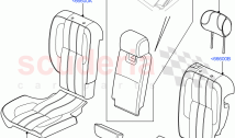 Rear Seat Covers (Semi Aniline Leather Perf, Heated/Cooled Front/Rear Seat) ((V) F&hellip;