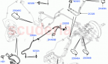 Front Brake Pipes (3.0 V6 Diesel Electric Hybrid Eng, 8 Speed Auto Trans ZF 8HP70 &hellip;