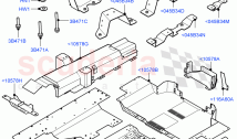 Floor Pan - Centre And Rear (Steel Floor) (Armoured) ((V) FROMJA000001)