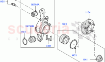 Rear Knuckle And Suspension Arms (Rear Knuckle And Hub) ((V) FROMAA000001)