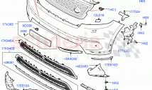 Radiator Grille And Front Bumper (Front Bumper-Nbl Blk/Stn Blk/Nbl Bk, Front Bumpe&hellip;