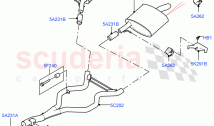 Rear Exhaust System (4.4L DOHC DITC V8 Diesel) ((V) FROMJA000001)