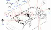 Headlining And Sun Visors (Solihull Plant Build) (Roof Conv-Front And Rear Panoram&hellip;