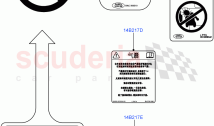 Labels (Air Bag) (Halewood (UK))